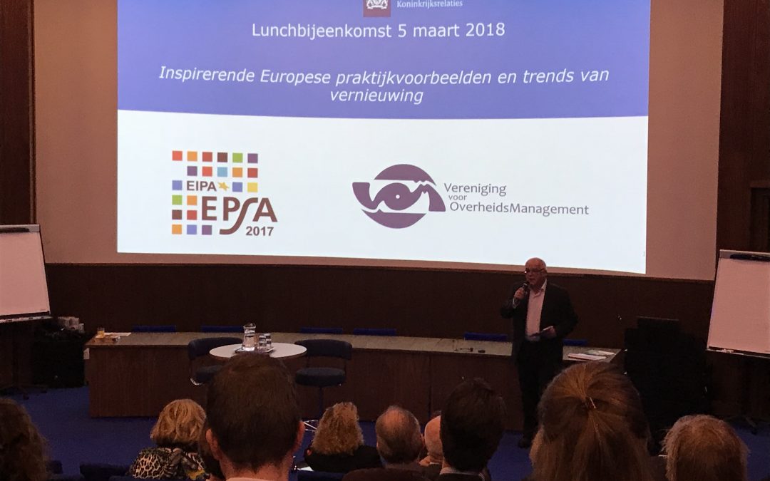 Innovatie en vernieuwing in Europa | Verslag lunchbijeenkomst | 5 maart
